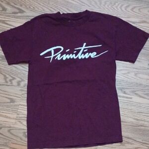 Primitive Shirt Men Small Maroon T-Shirt